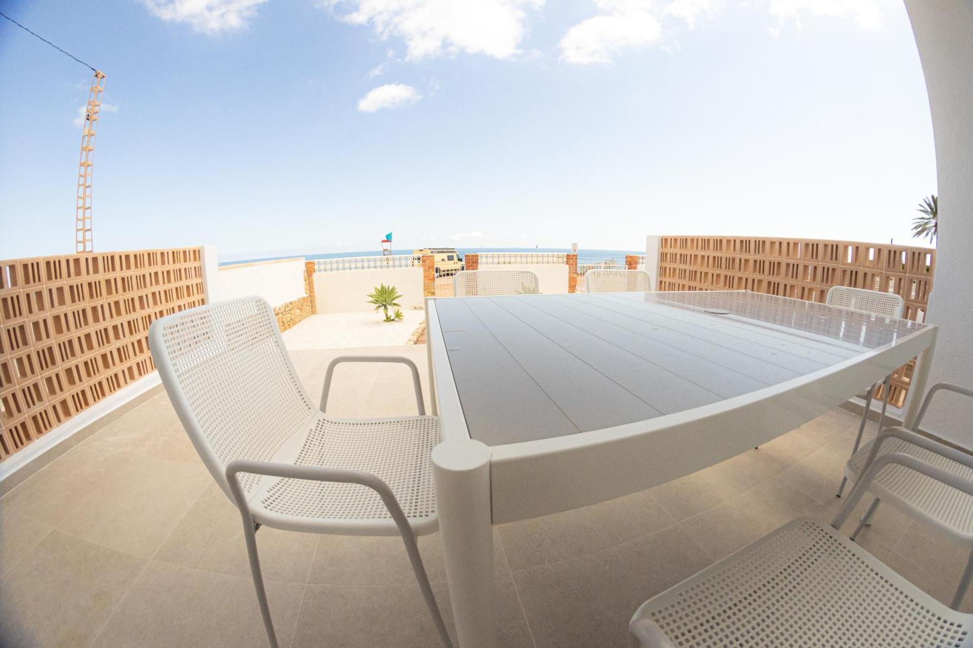 Vistas Y Terraza Panoramica Frente Al Mar En Denia, Las Rotas Exterior foto