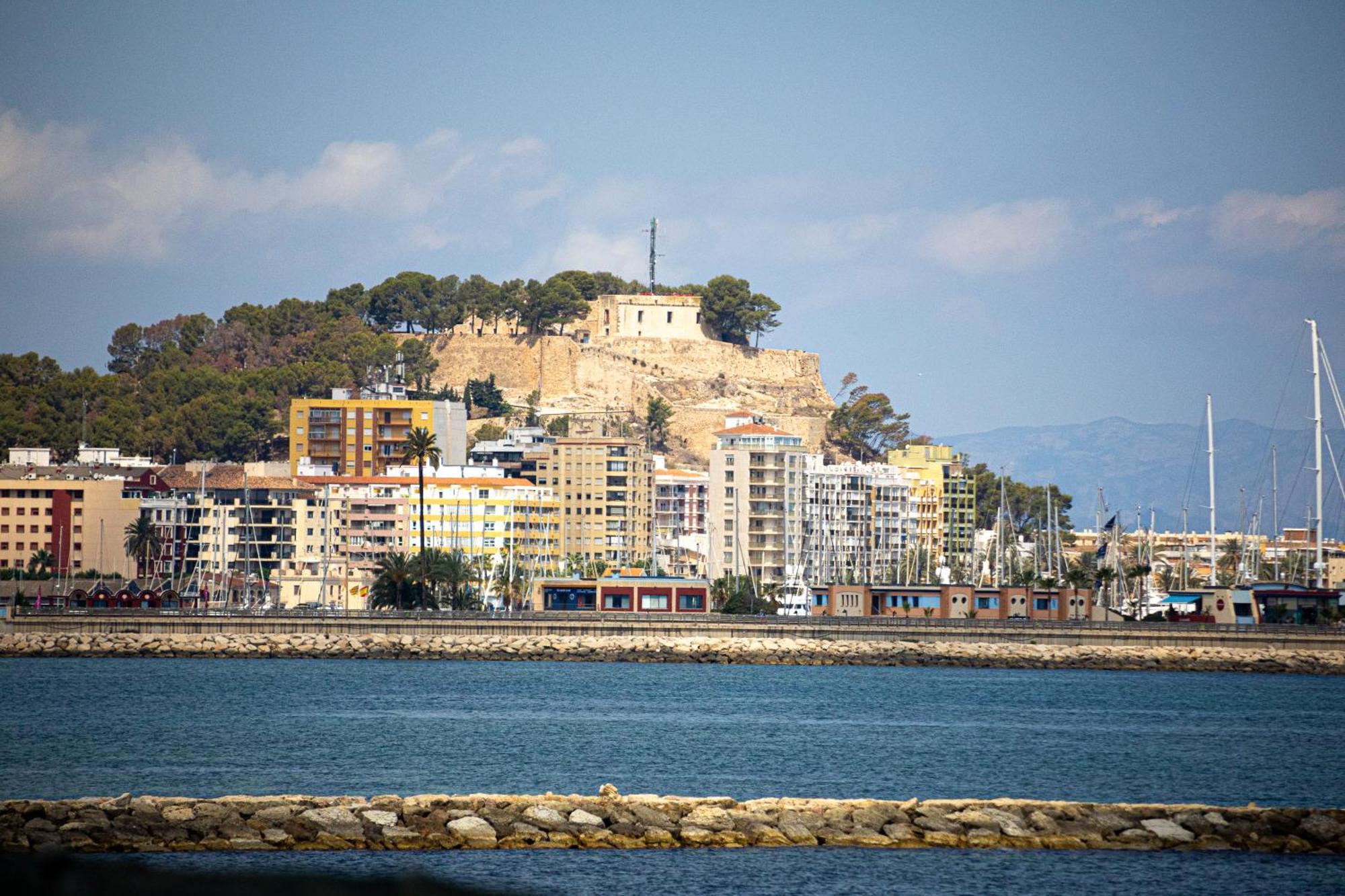 Vistas Y Terraza Panoramica Frente Al Mar En Denia, Las Rotas Exterior foto